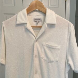 Banks Journal / Men’s Resort Shirt / White / Small